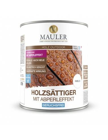 Holzsättiger mit Abperleffekt