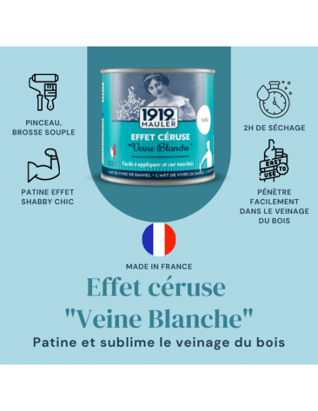 Effet Céruse "Veine Blanche" 1919 By MAULER picto