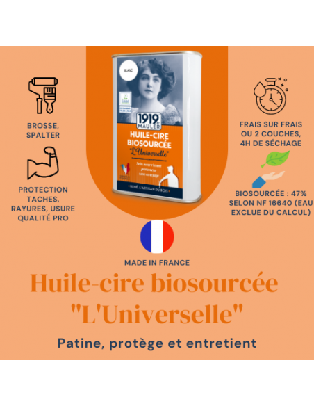 Huile Cire 1919 BY MAULER "L'Universelle" Picto