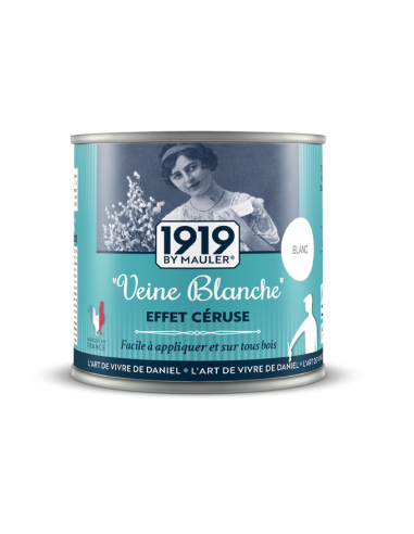 Peinture Effet Céruse "Veine Blanche" | Le Terrier Blanc